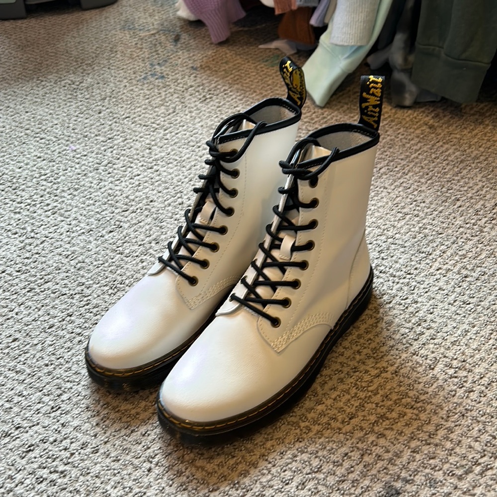 White Doc Martens